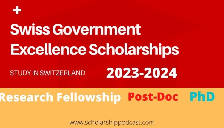 Fully funded scholarship at Switzerland