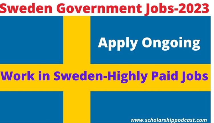 Sweden Government Jobs-2023